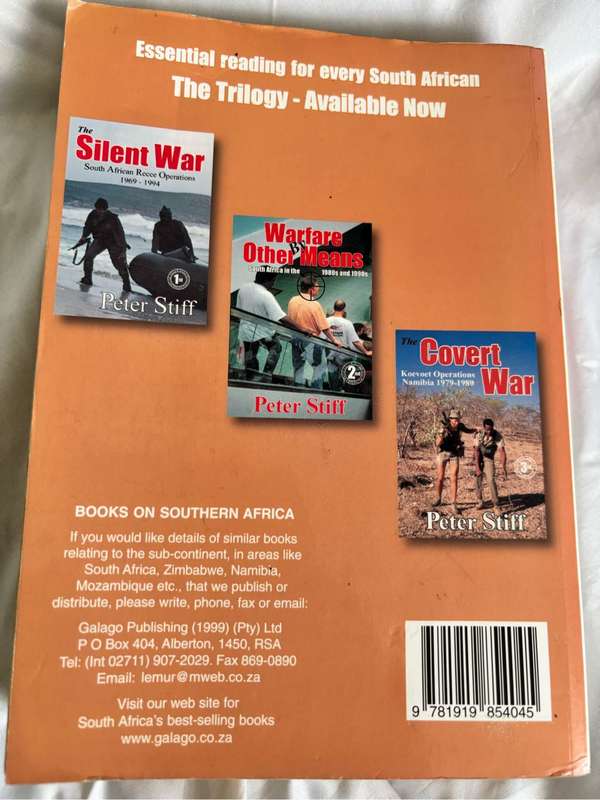 The Silent War South African Recce Operations 1969 - 1994 by Peter Stiff