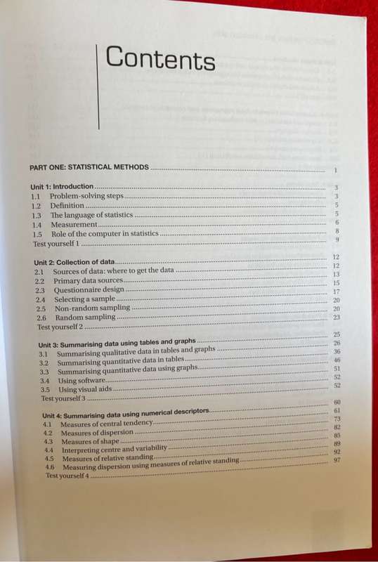 Statistical Methods and Calculation Skills 3rd Edition Isabel Willemse