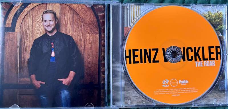 Heinz Winkler Autographed Signed Geteken The Roar CD