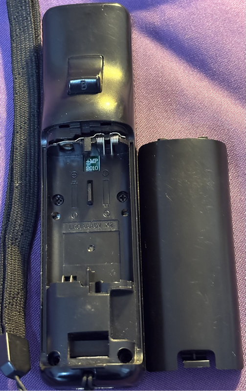 Wii Remote Nunchuck Black