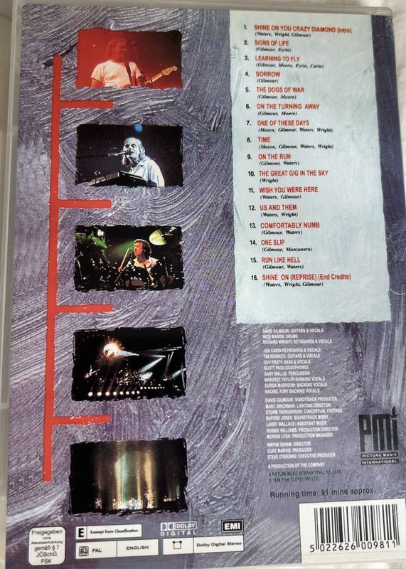 Two Music DVDs Pink Floyd & Bee Gees Collection