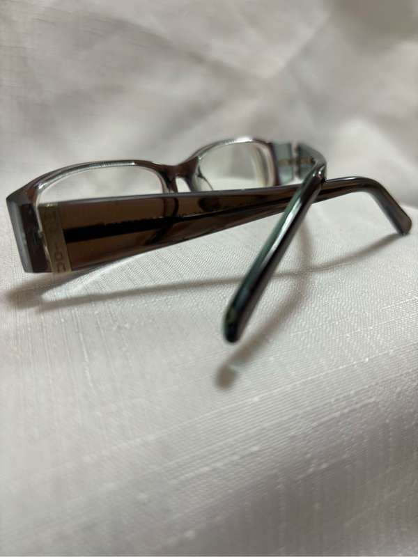 Orion Eyeglass Frame Brown Plastic Frame Gold Name on Sides 51[]16 135