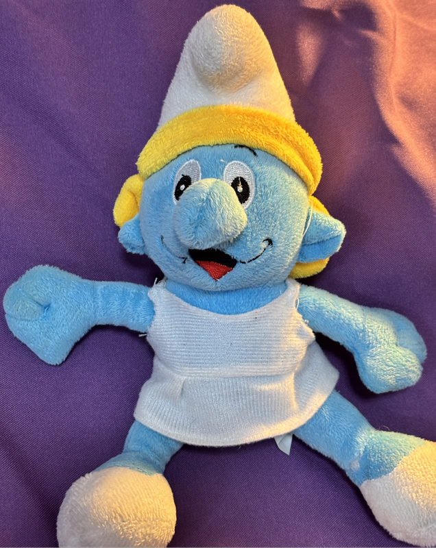 Smurf lot Smurffette Plush, Pappa Smurf and Gift Box