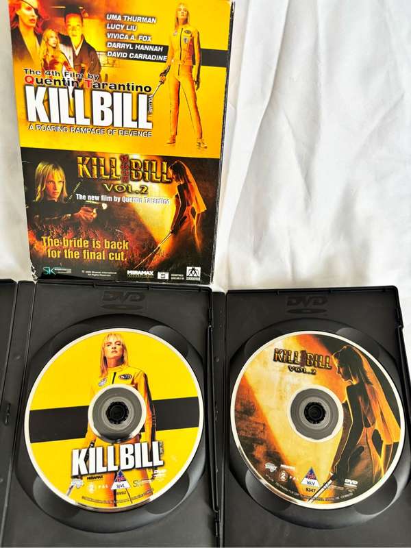 Kill Bill Volumes 1 and 1 Box set DVD