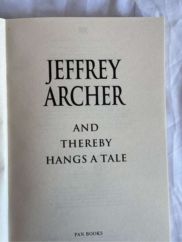 Jeffrey Archer Three Books Lot