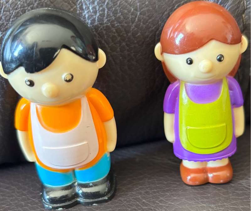 Vintage Happyland Figures Fisher Price