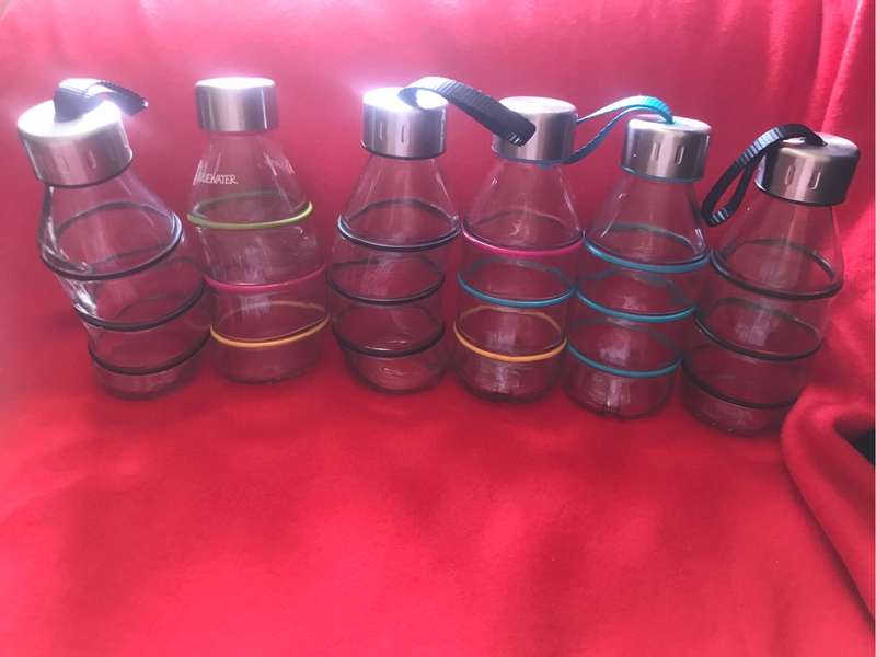 Curvy Consol bottles lot of 6