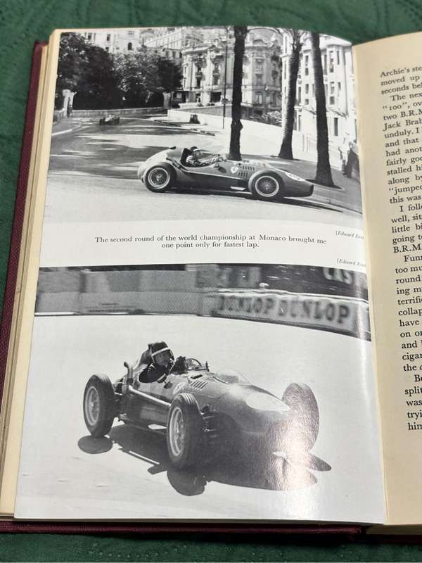 Champion Year Battle for Drivers World Title Mike Hawthorn 1959 signed
