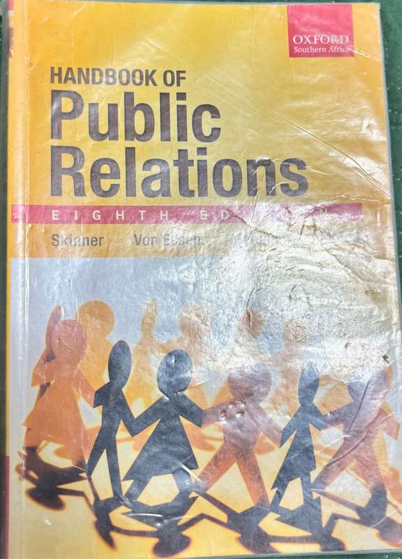 Handbook of Public Relations 8th Edition Skinner, Von Essen, Meehan