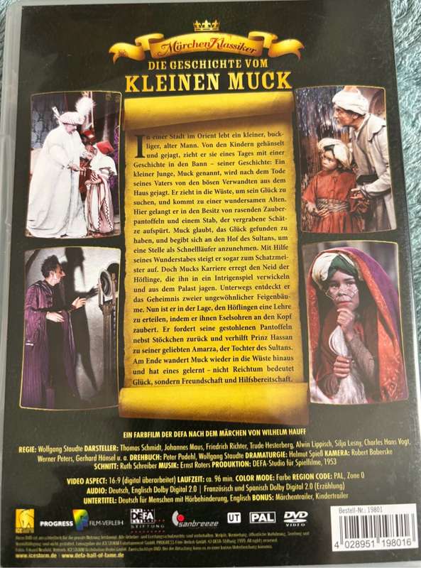 Two German DVDs Import Kleinen Muck & Die Tollkuhnen Manner in Ihren Fliegenden Kisten Classic