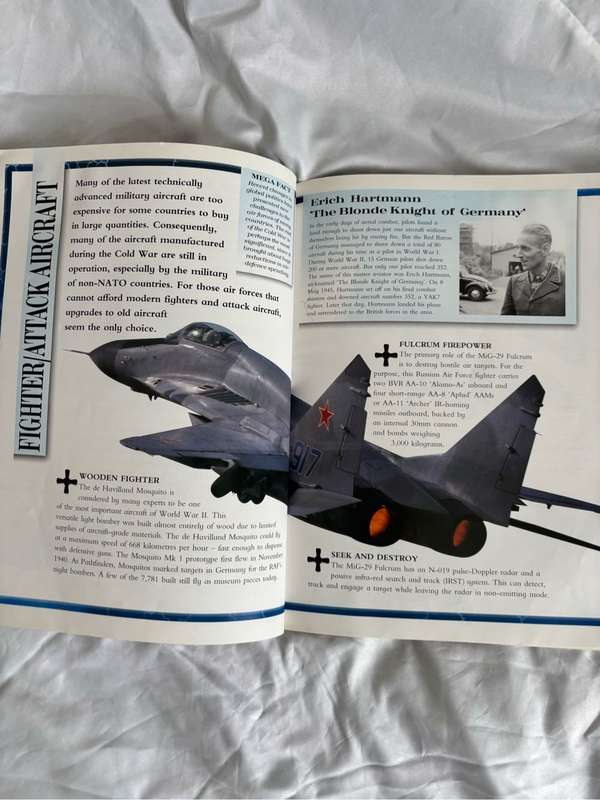 Mega Book of Combat Aircraft Most Amazing Fighter Planes on Earth