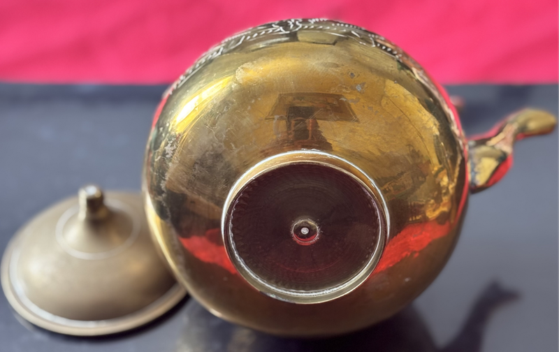 Brass Tea Pot Vintage