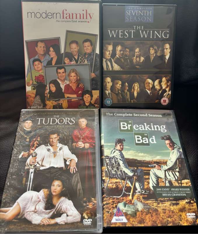 TV Series x 4, The Tudors, Modern Family, West Wing & Breaking Bad