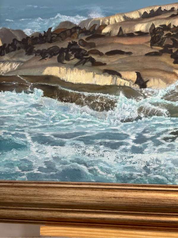 Oil Painting signed by Solveig