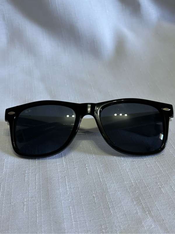 Ray-Ban Black and White Plastic Frame Cat Eye