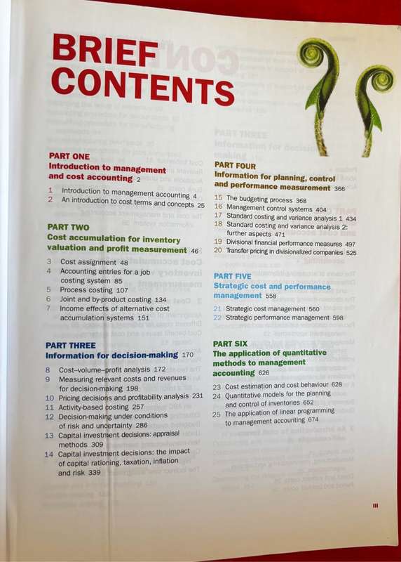 Colin Drury Management and Cost Accounting 9th Edition