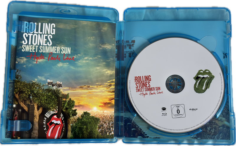 Rolling Stones Blu-ray Sweet Summer Sun Hyde Park Live Collectable Rare