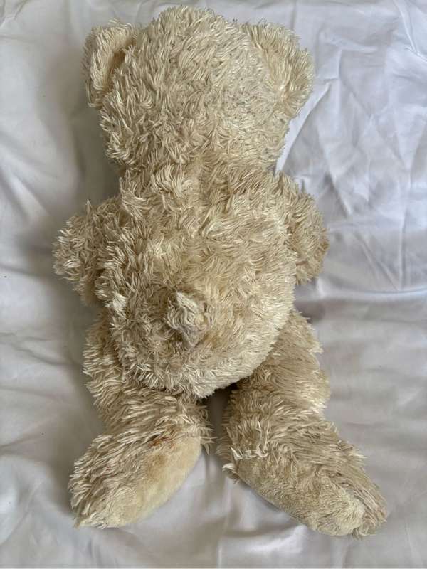 Valentine Teddy Bear Cream Red Heart With Love