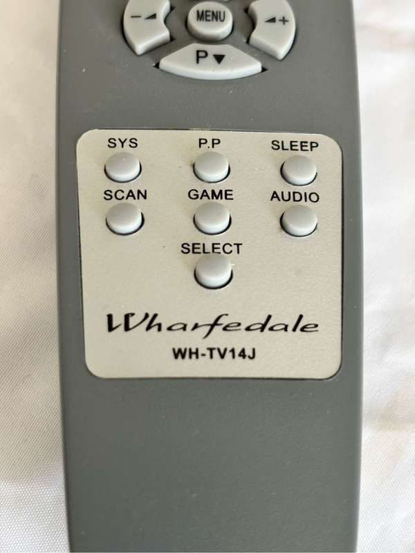 Wharfedale WH-TV14J Remote Control