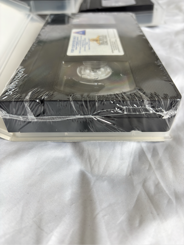 James Bond Roger Moore 3 x VHS one Sealed New