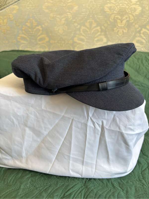Boat Captain / Chauffeur Denim Vintage Hat