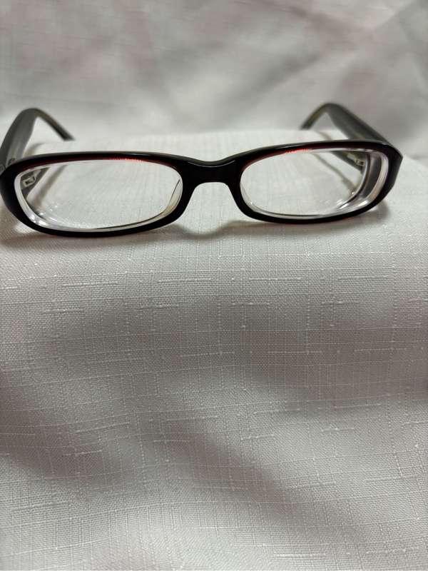 Preppy Eyeglass Frame Brown Plastic Wine 52[]19 140