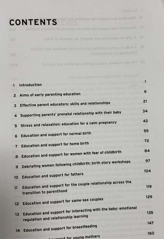 Parent Education for the Critical 1000 Days by Mary L Nolan 1st Edition 2020 Baby Infant care