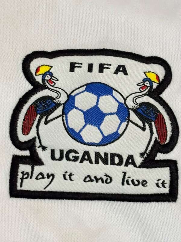 Adidas Uganda National Soccer Team Jersey marked Cranes at back Medium