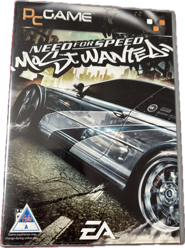 PC Game Need for Speed Most Wanted 4 cd Big Box