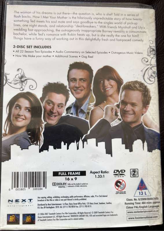 How I Met Your Mother Season1, 2, 8 &9 TV Series