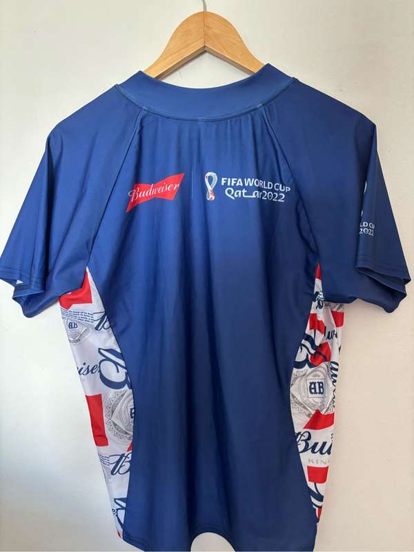 FIFA World Cup 2022 Qatar Budweiser Special Edition Jersey Size M