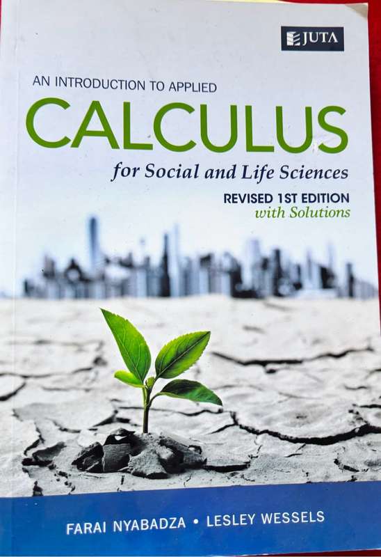 An Introduction to Applied Calculus for Social and Life Science