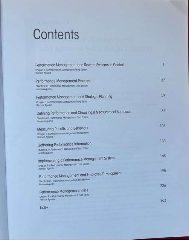 Performance Management HRM2604 Unisa Herman Aguinis 3rd Edition