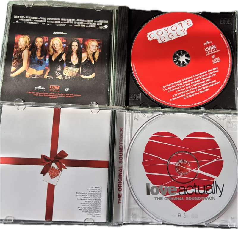 Music  Collectable x 2 CDs Movie Soundtrack Coyote Ugly & Love Actually