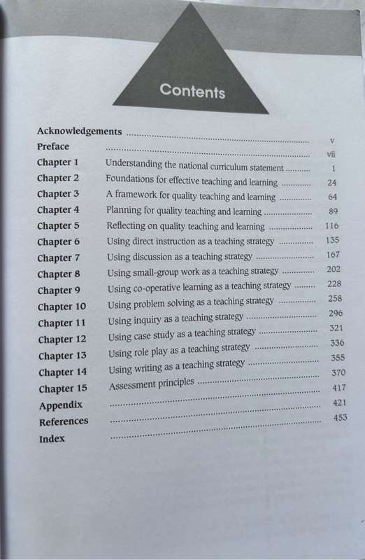 Teaching Strategies for Quality Teaching and Learning by Roy Killeen
