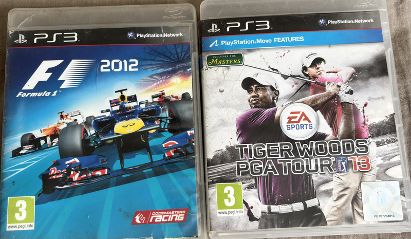 PA3 Lit Formula 1 2012 & Tiger Woods PGA Tour 13