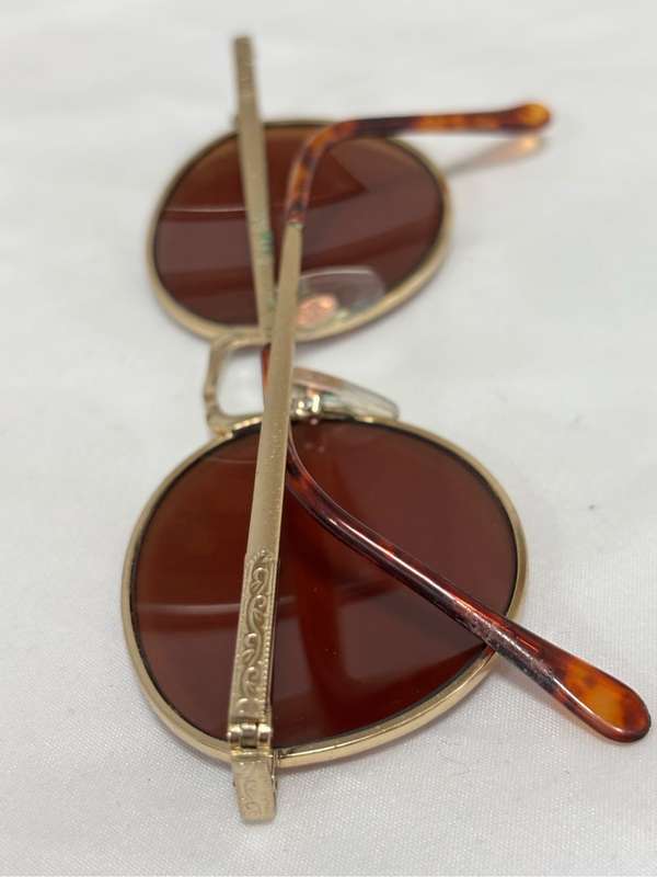 Sunglasses Gold Frame Round M-262-S