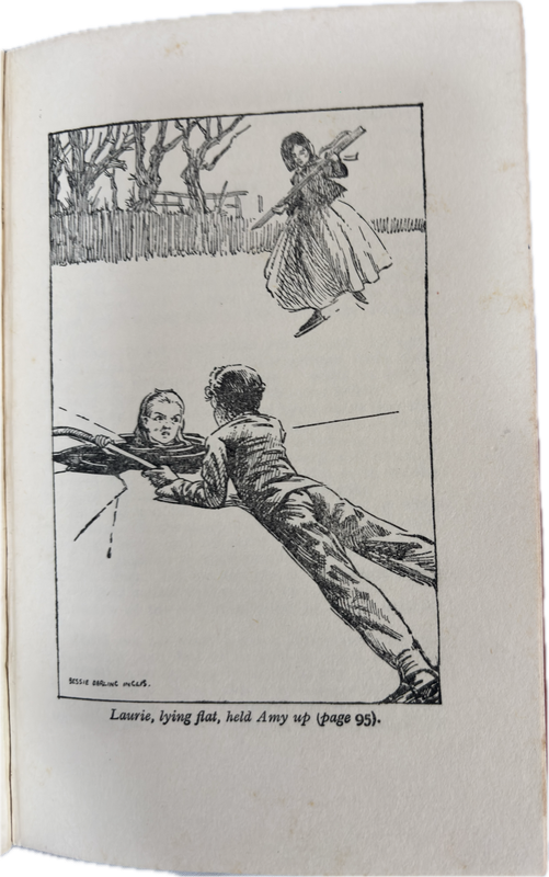 Old Little Women Book by Louisa M. Alcott Illustrated Bessie Inglis