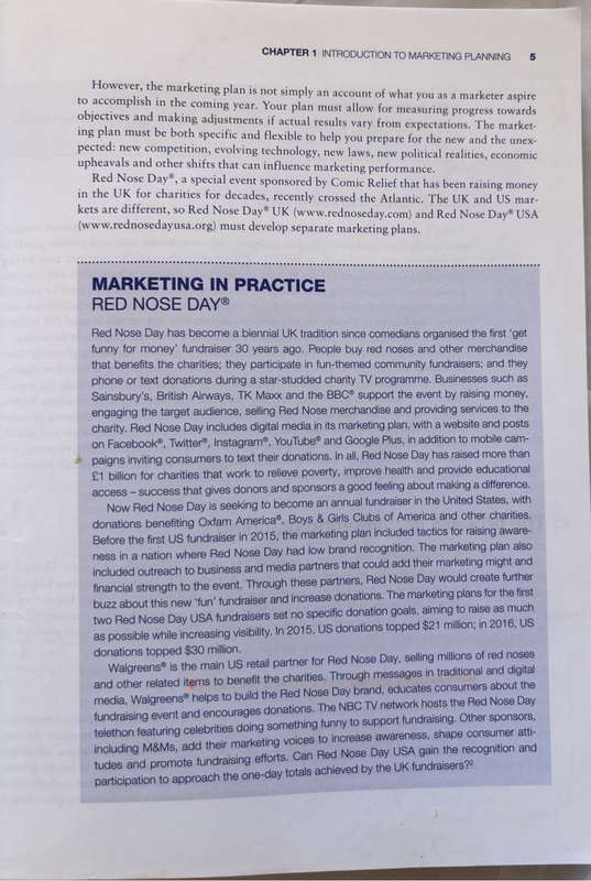 Essential Guide to Marketing Planning 4th Edition Marian Burk Wiods