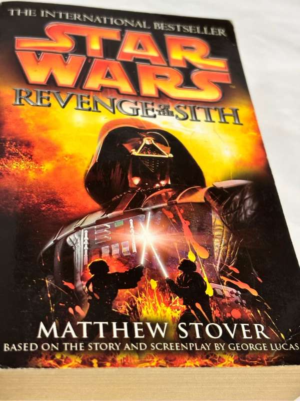 Book Star Wars Revenge of the Sith Matthew Stover