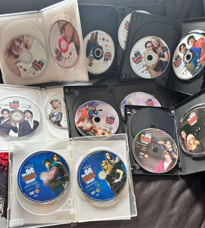 The Big Bang Theory TV Series Season 1 - 7 Collection