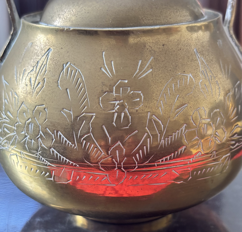 Brass Tea Pot Vintage