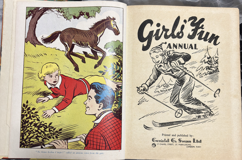 Hardcover Comic Girls Fun 1953 & 1956