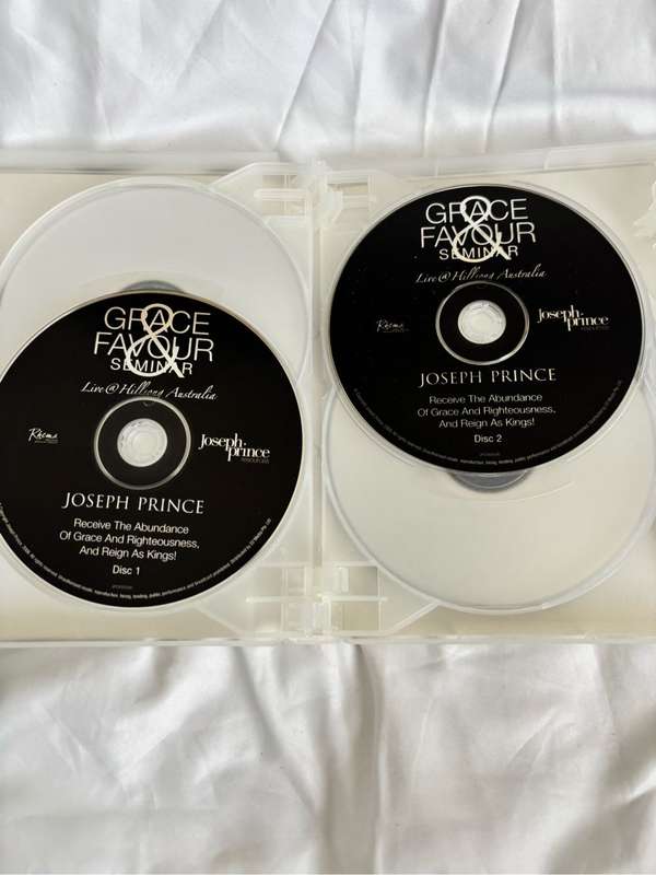 Joseph Prince Grace Favour Seminar 6 CD Discs