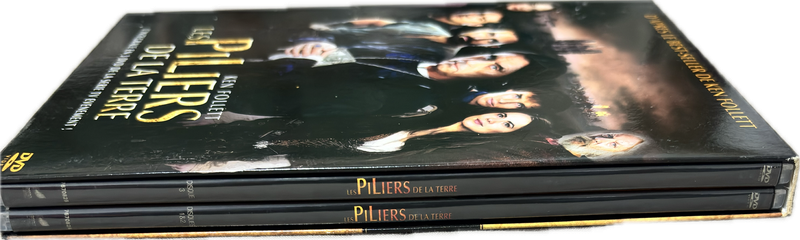French DVD Les Piliers De La Terre 3 dvd Import Rare