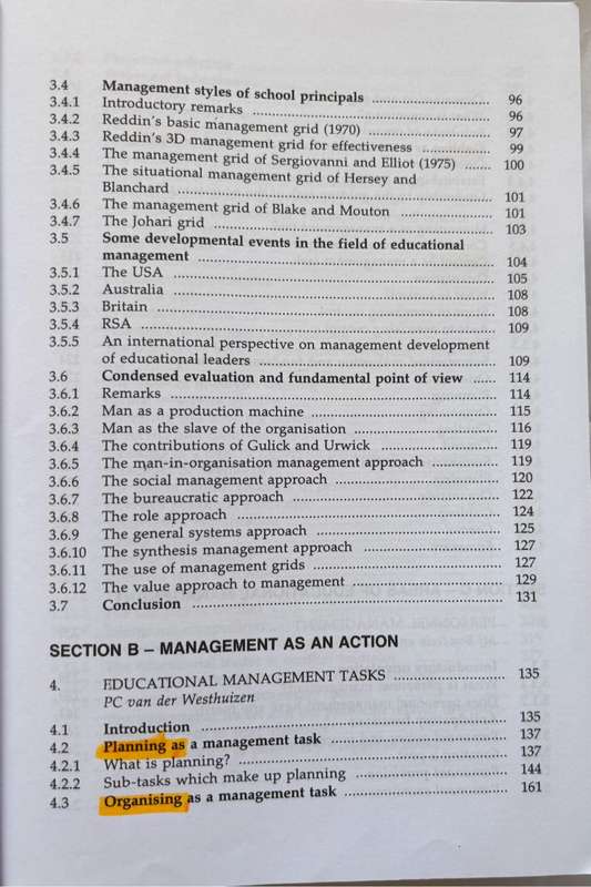 Effective Educational Management By PC  van der Westhuizen 22 Impression