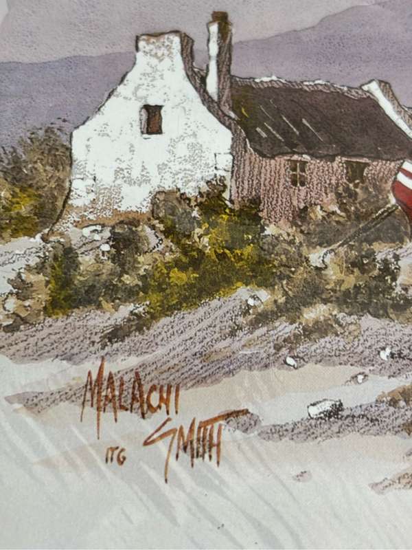Malachi Smith 2 Limited Signed Prints 304/500 Sealed Unframed