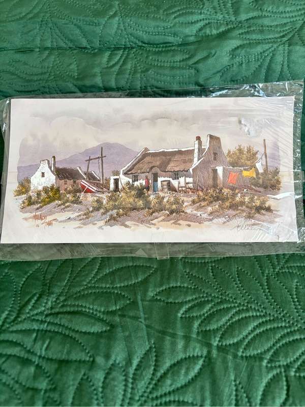 Malachi Smith 2 Limited Signed Prints 304/500 Sealed Unframed