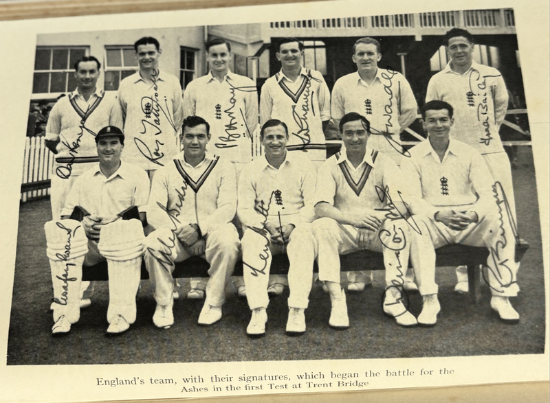 Old Signed Cricket 1st Edition Playing to Win by Trevor Bailey 1956