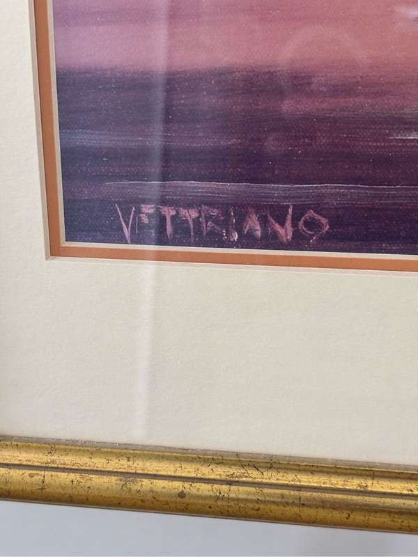 Jack Vettriano Art Print Elegy for the Dead Admiral Framed Glass 68xm x 90xm